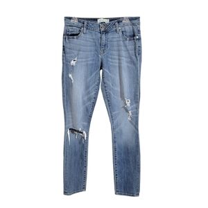 Dakota Collective Khloe Distressed Tear Skinny Jeans
